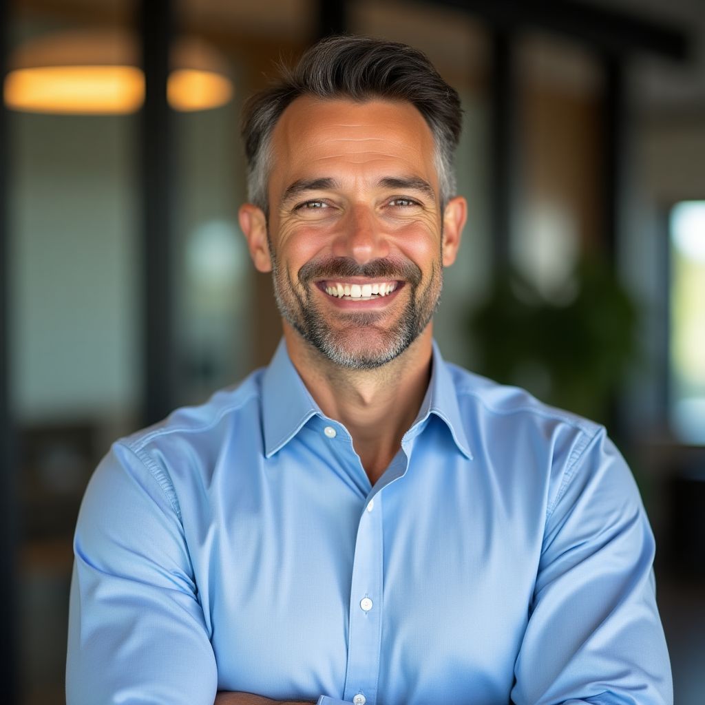 Retrato de Javier Solís, CEO